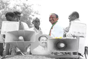 Ground Report: Huzurabad by-poll: It is Etala Vs KCR, not BJP Vs TRS Ground Report: Huzurabad by-poll: It is Etala Vs KCR, not BJP Vs TRS