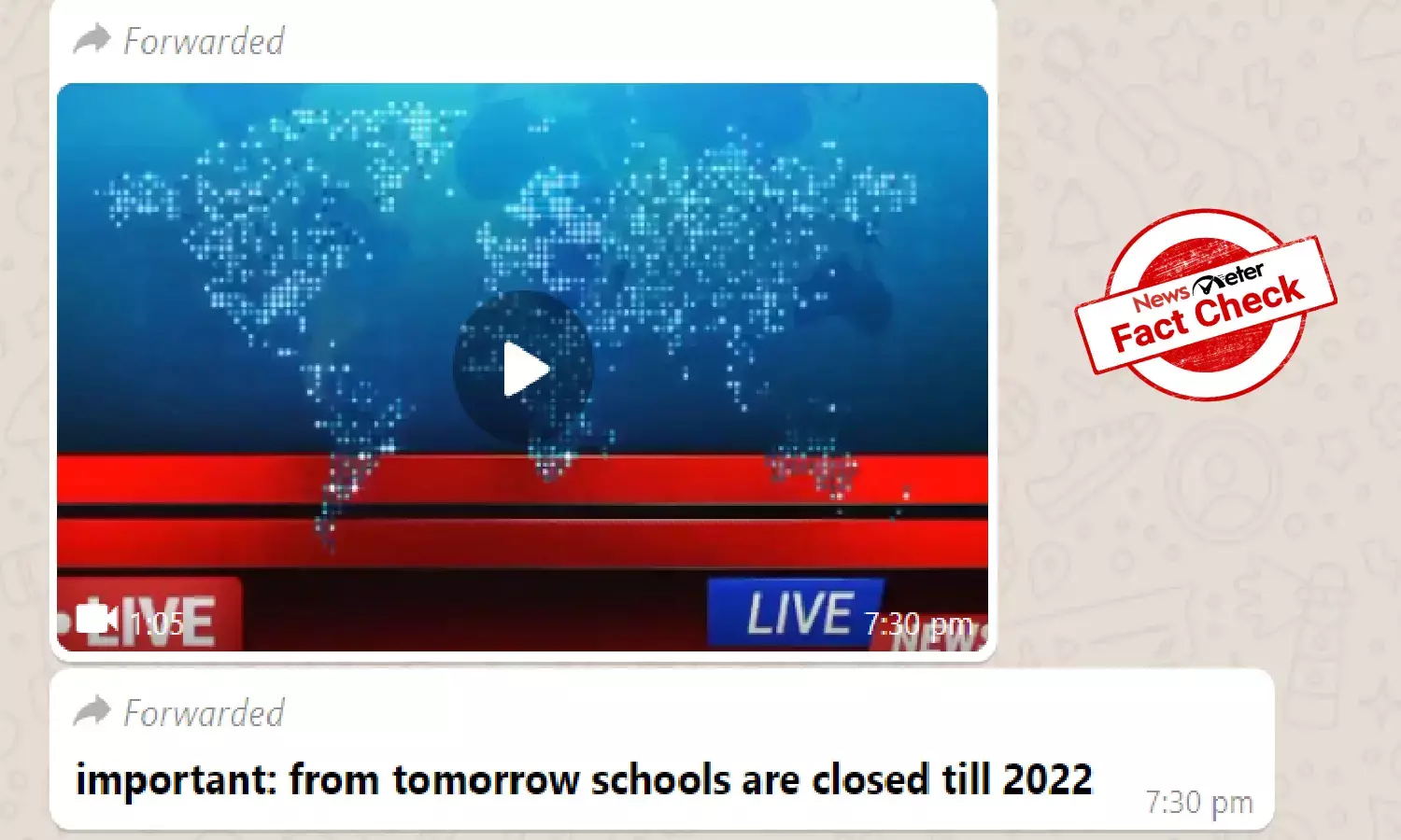SC has not ordered school closure till Jan 2022, viral claims are false