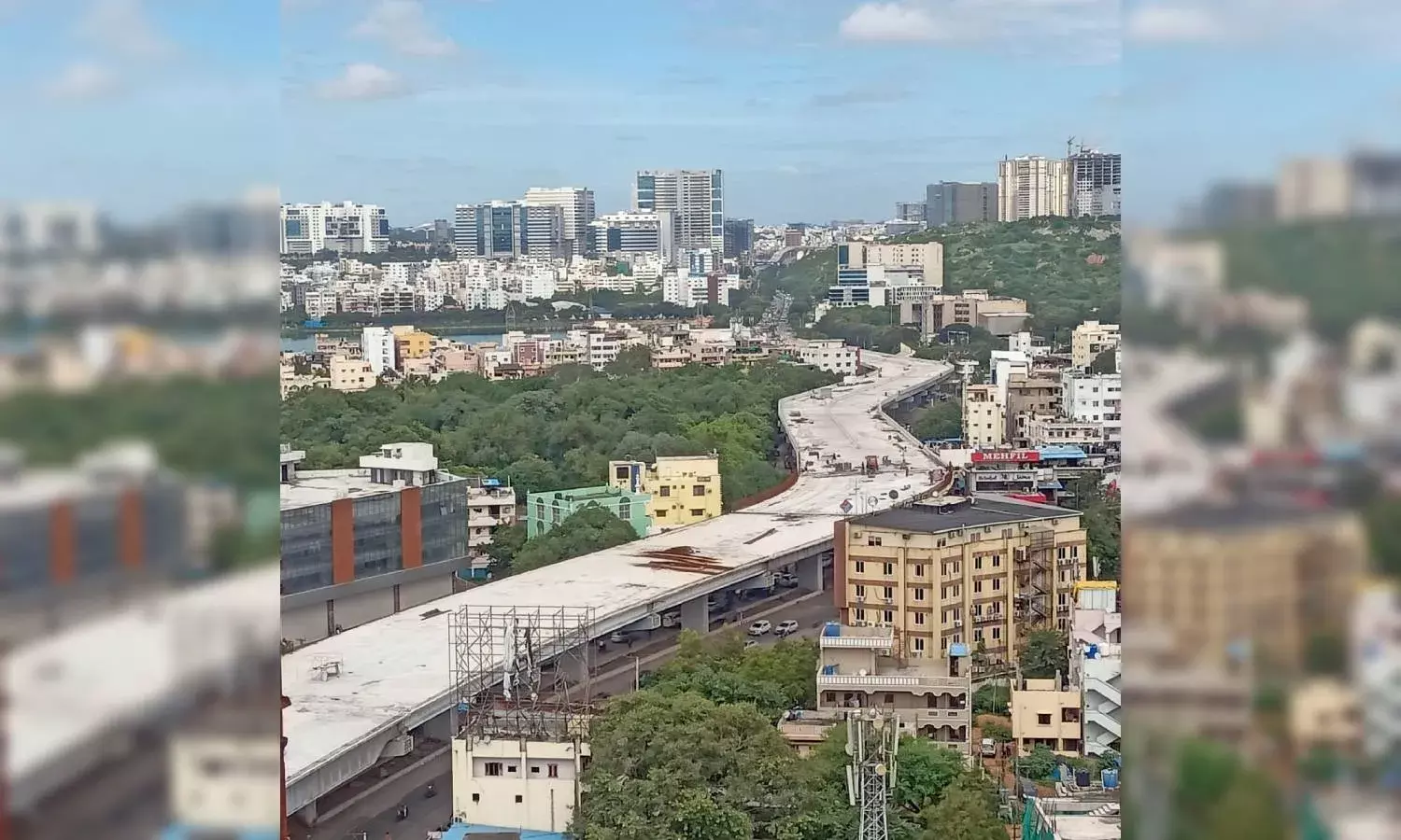 Hyderabad: Second longest flyover at Shaikpet nearing completion