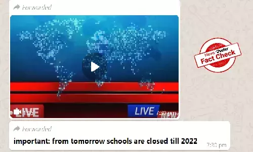 SC has not ordered school closure till Jan 2022, viral claims are false
