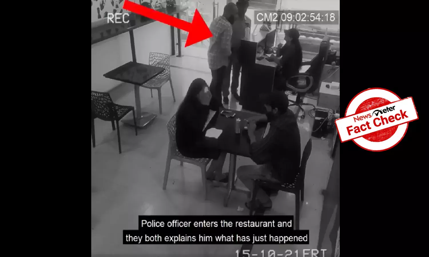 Fact check: Scripted short film shared with communal angle