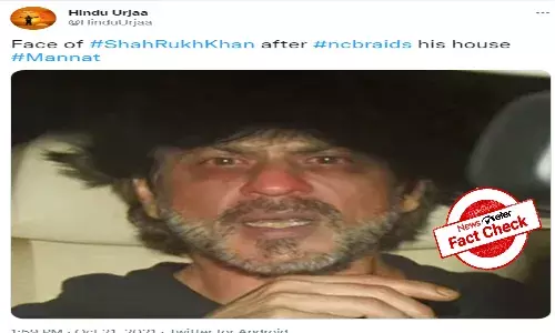 Drugs on cruise case: Viral image of SRK is morphed