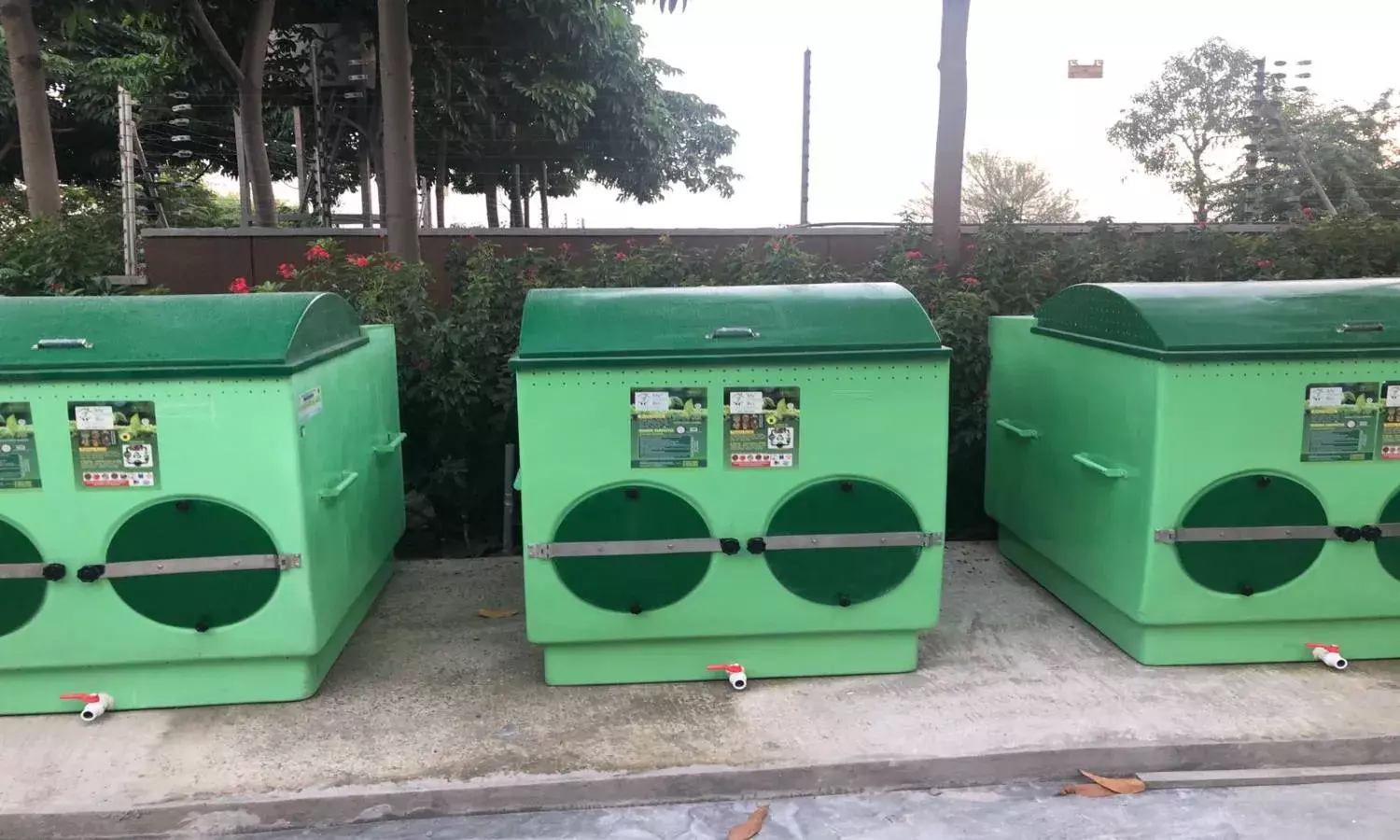 Nallagandla residents find their own green way to dispose of vegetable waste