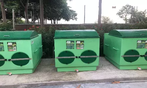 Nallagandla residents find their own green way to dispose of vegetable waste