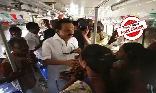 Fact Check: Image of Tamil Nadu CMs campaign trail passed off as sudden inspection