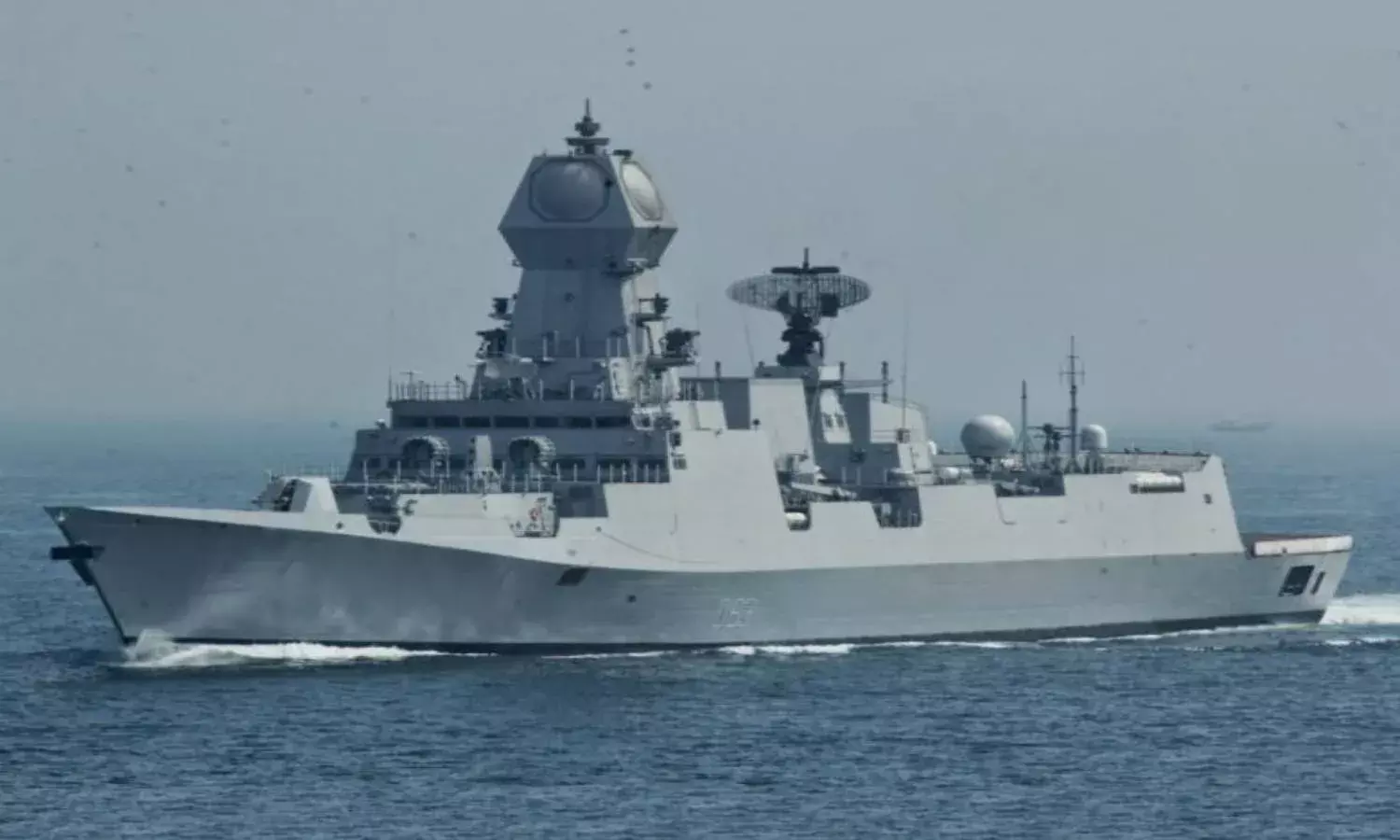 `Y12704 Visakhapatnam: Project 15B stealth guided-missile destroyer delivered to Indian Navy