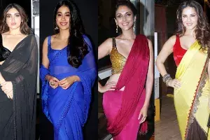 Celeb Saree Looks: 100 Hot Pics of Bollywood Actresses in Saree 2021 Celeb Saree Looks: 100 Hot Pics of Bollywood Actresses in Saree 2021