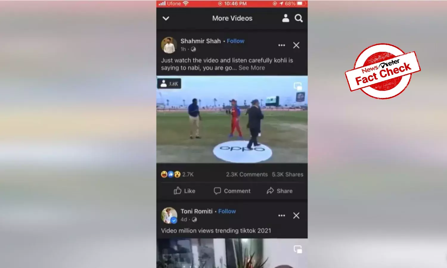 Fact Check: Did Virat Kohli ask Afghanistans captain to choose bowling?