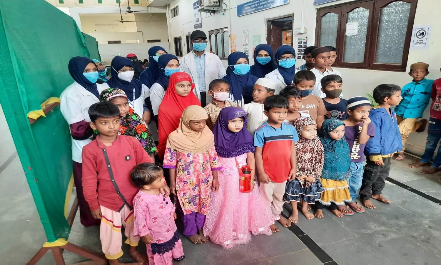 Masjid Health Centers provide free treatment of 569 typhoid, dengue infected children