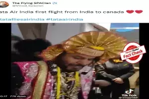 Video of Bhangra on board Air India flight dates back to 2018 Video of Bhangra on board Air India flight dates back to 2018