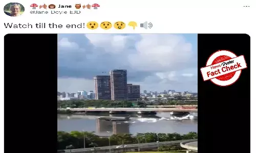 Fact Check: Ah! Video of airplane flying under the bridge has been digitally created