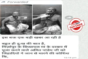Fact Check: Vindhyavasini temple priest was attacked by rival seers, not Jihadists Fact Check: Vindhyavasini temple priest was attacked by rival seers, not Jihadists