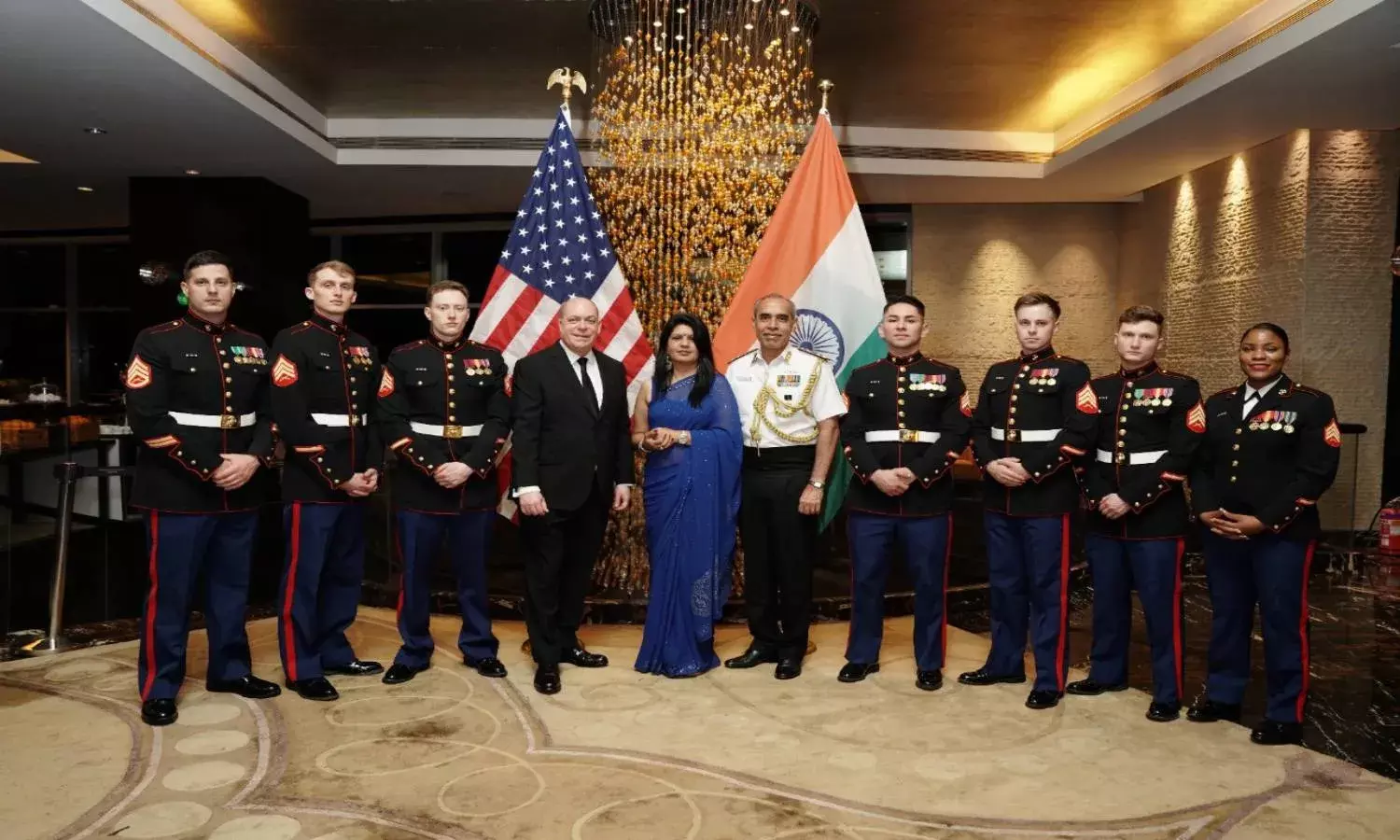 First-ever Marine Ball organized in Hyd to celebrate 246th bday of US Marine Corps