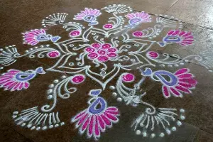 Freehand Rangoli: 15 Simple Muggulu(Kolam) Designs without Dots 2021 Freehand Rangoli: 15 Simple Muggulu(Kolam) Designs without Dots 2021