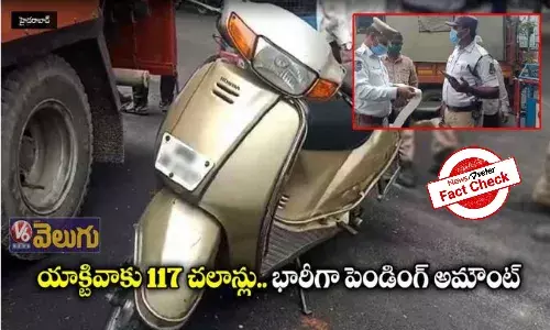 Hyderabad man with 115 unpaid challans caught by Abids traffic police