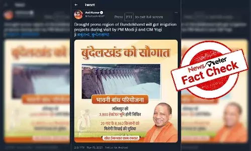 Fact Check: BJP leaders share photo of APs Srisailam dam to praise UPs infrastructure development