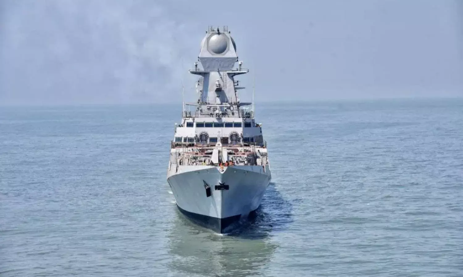 INS Visakhapatnam: Indigenously developed P15B stealth guided-missile destroyer commissioned into Indian Navy