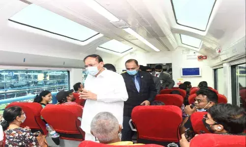 Vice-President Naidu praises Indian Railways for helping tackle COVID-19 pandemic