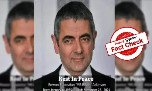 Fact Check: Mr. Bean is alive and kicking, viral message is false
