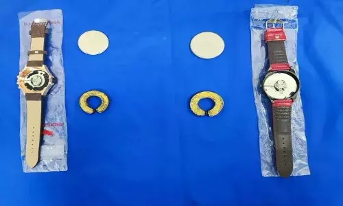 Hyderabad Customs foil smuggling bid at RGIA: recover gold worth Rs.11.56L