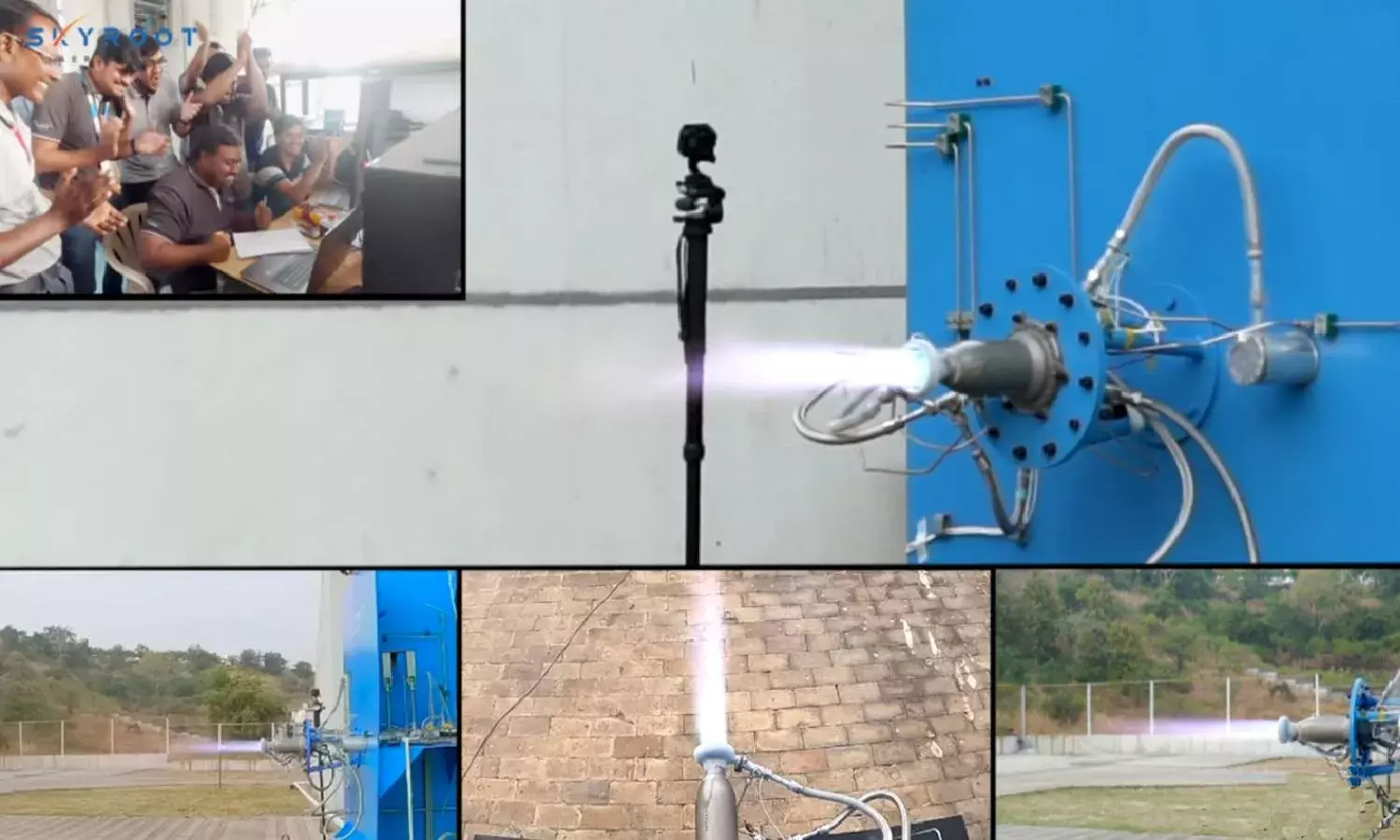 `Dhawan-1: Hyd-based Skyroot Aerospace test-fires Indias first privately built Cryogenic Engine