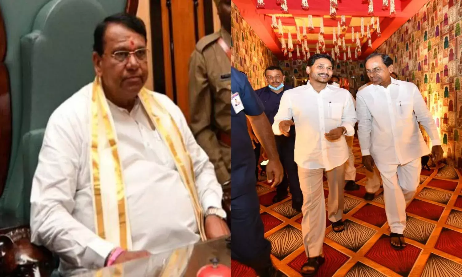 Telangana Speaker P Srinivas Reddy tests positive for COVID19; had attended party with KCR, Jagan