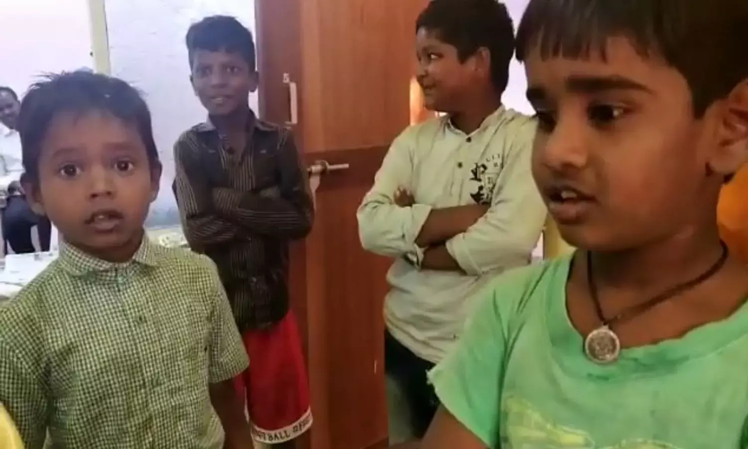 Viral video: Students approach Kurnool police with pencil theft complaint; leave netizens in splits
