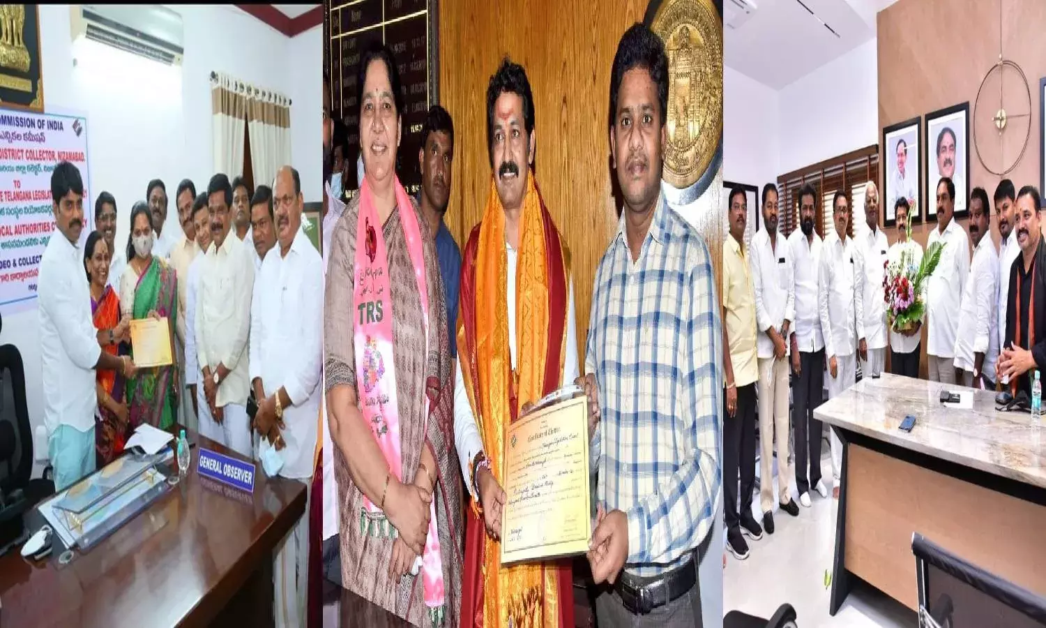 6 TRS candidates elected MLCs unopposed; elections to 6 constituencies on Dec 10