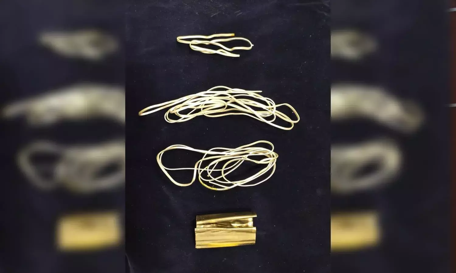 Passenger caught at Hyd airport smuggling gold worth Rs. 20L in talcum powder tin