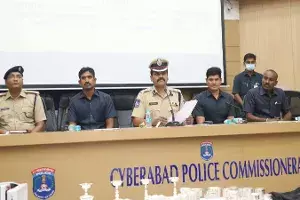 Cyberabad police raided fake Dhani Loan Bazar call centre in Noida, 14 arrested Cyberabad police raided fake Dhani Loan Bazar call centre in Noida, 14 arrested