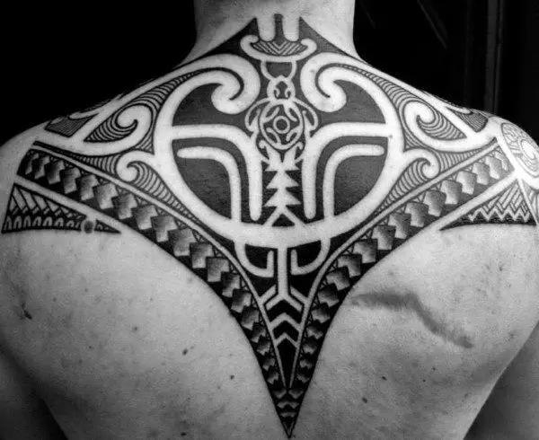 upper back tattoos for men tribal