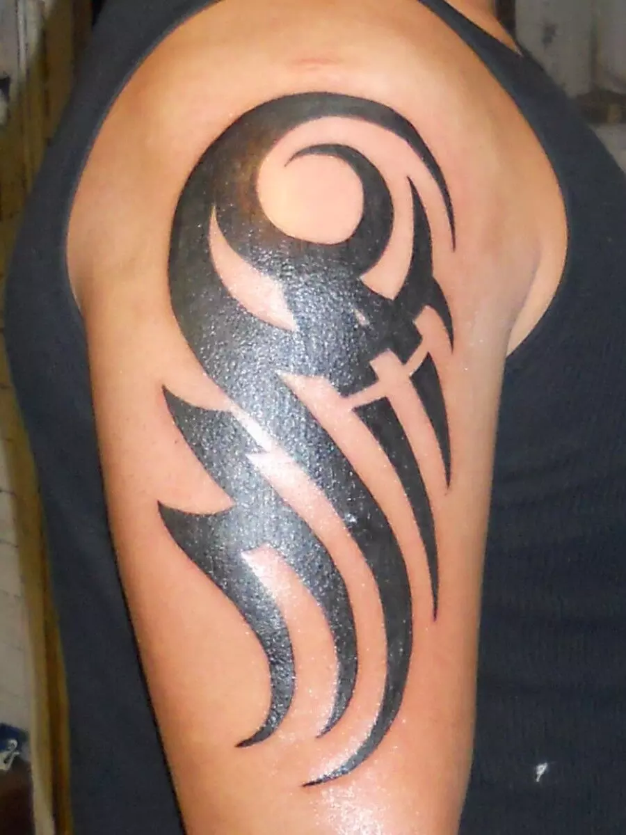 Update more than 82 shoulder arm tribal tattoo designs - thtantai2