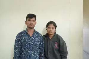 Meerpet police arrest brother-sister duo for murder Meerpet police arrest brother-sister duo for murder