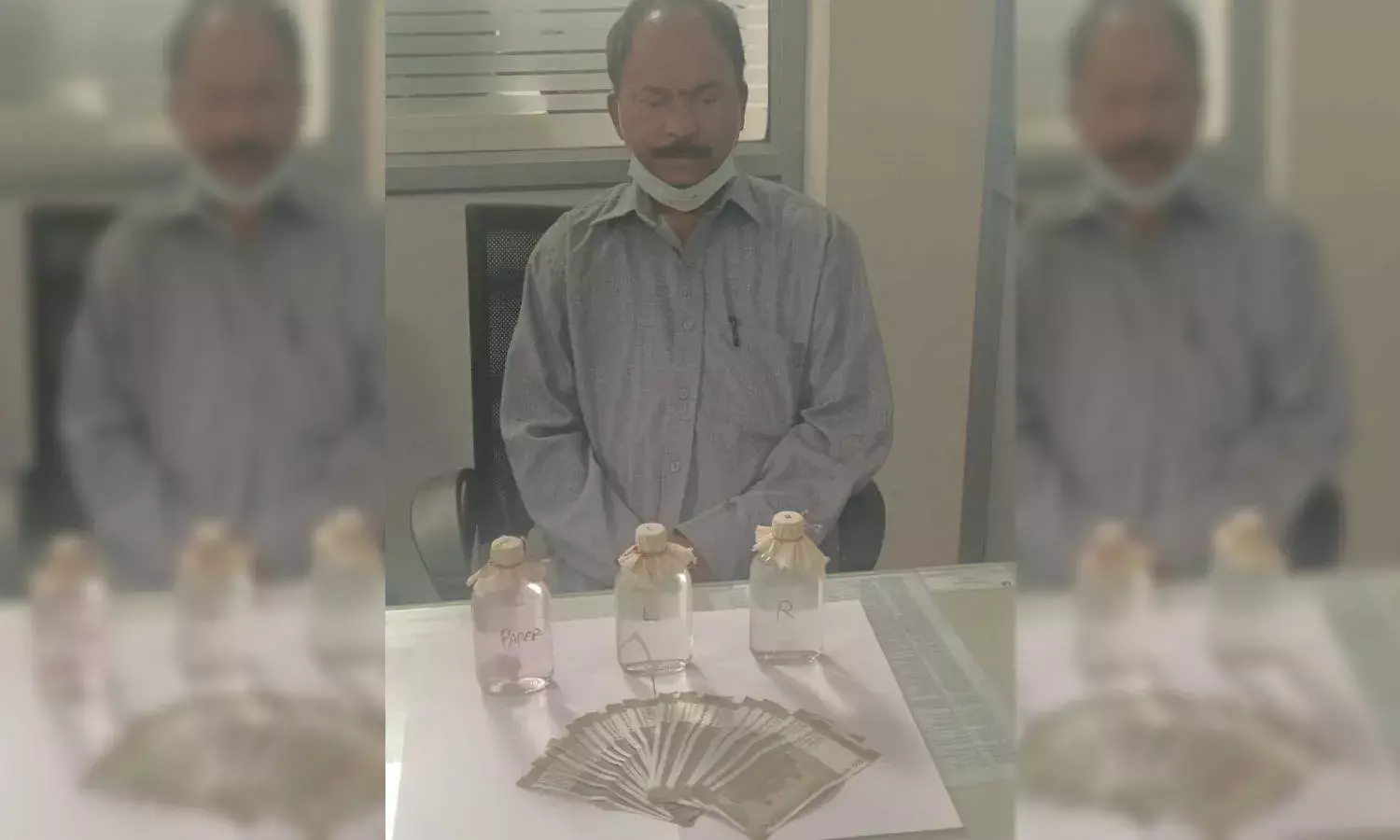 Medipally sub-inspector caught red-handed accepting bribe