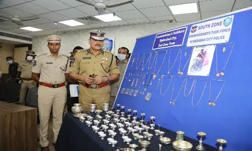 Hyderabad: 2 inter-state burglars among 3 arrested; gold, silver worth Rs 24L recovered