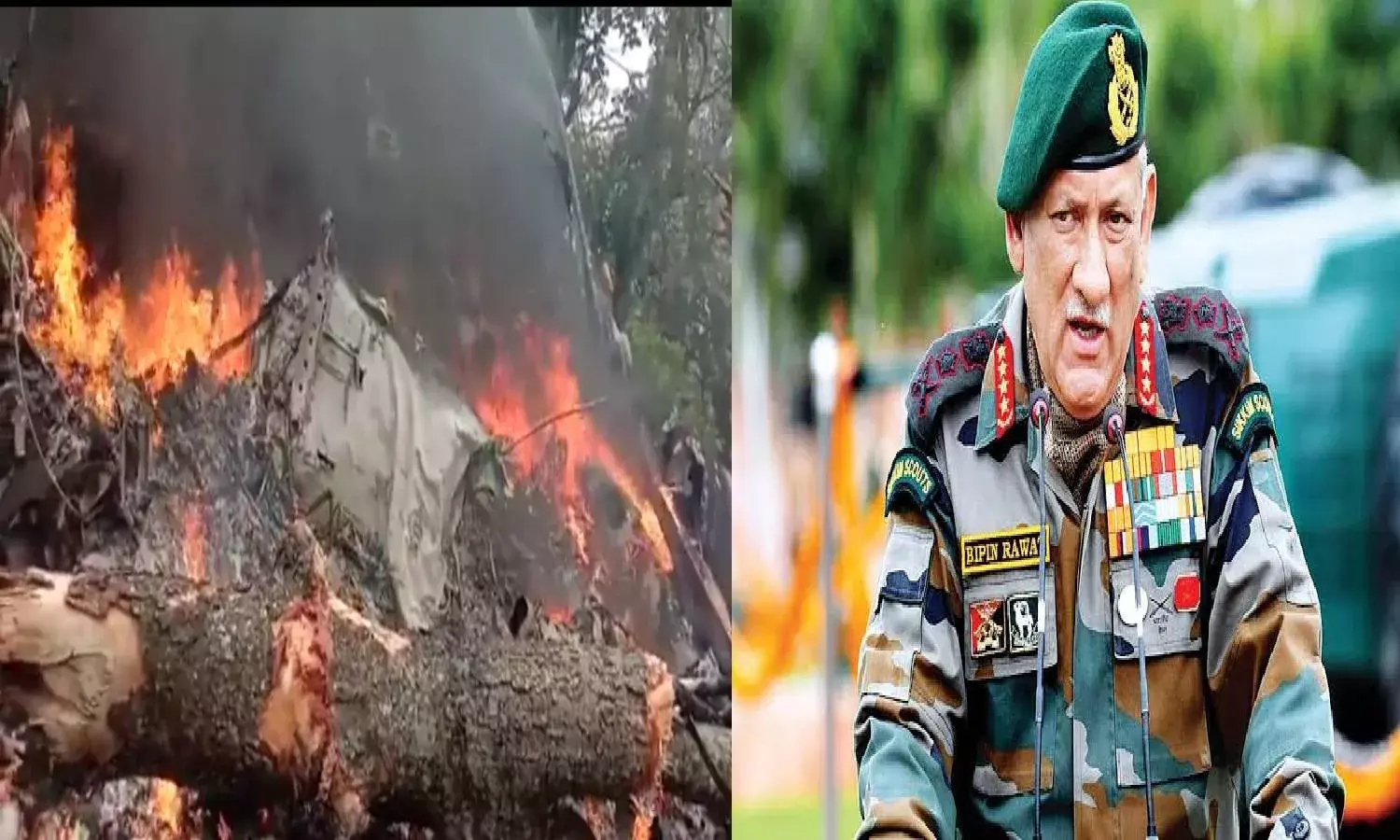 IAF helicopter with CDS Bipin Rawat on board crashes in Tamil Nadu, 4 dead