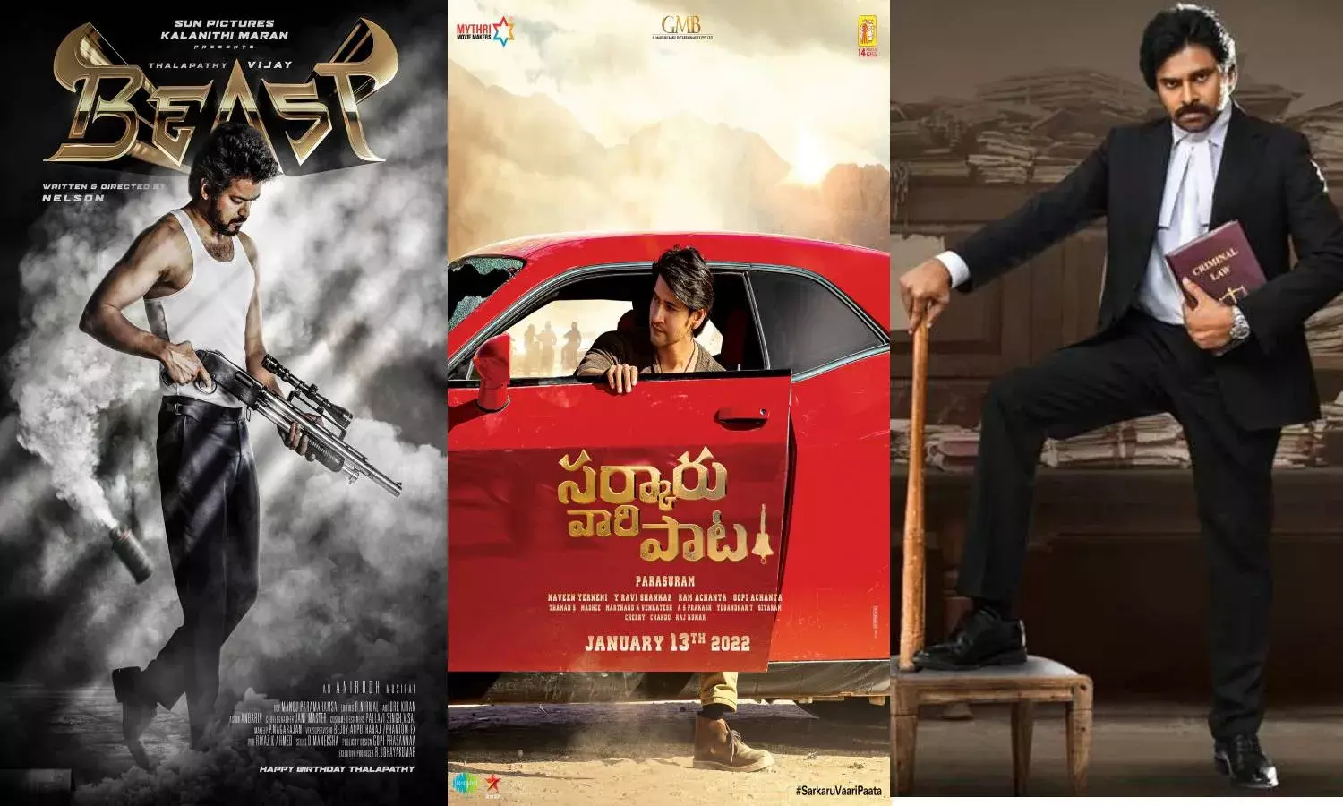 `Mahesh Babu, `Vakeel Saab, `Beast dominate Twitter in 2021: Check full list here