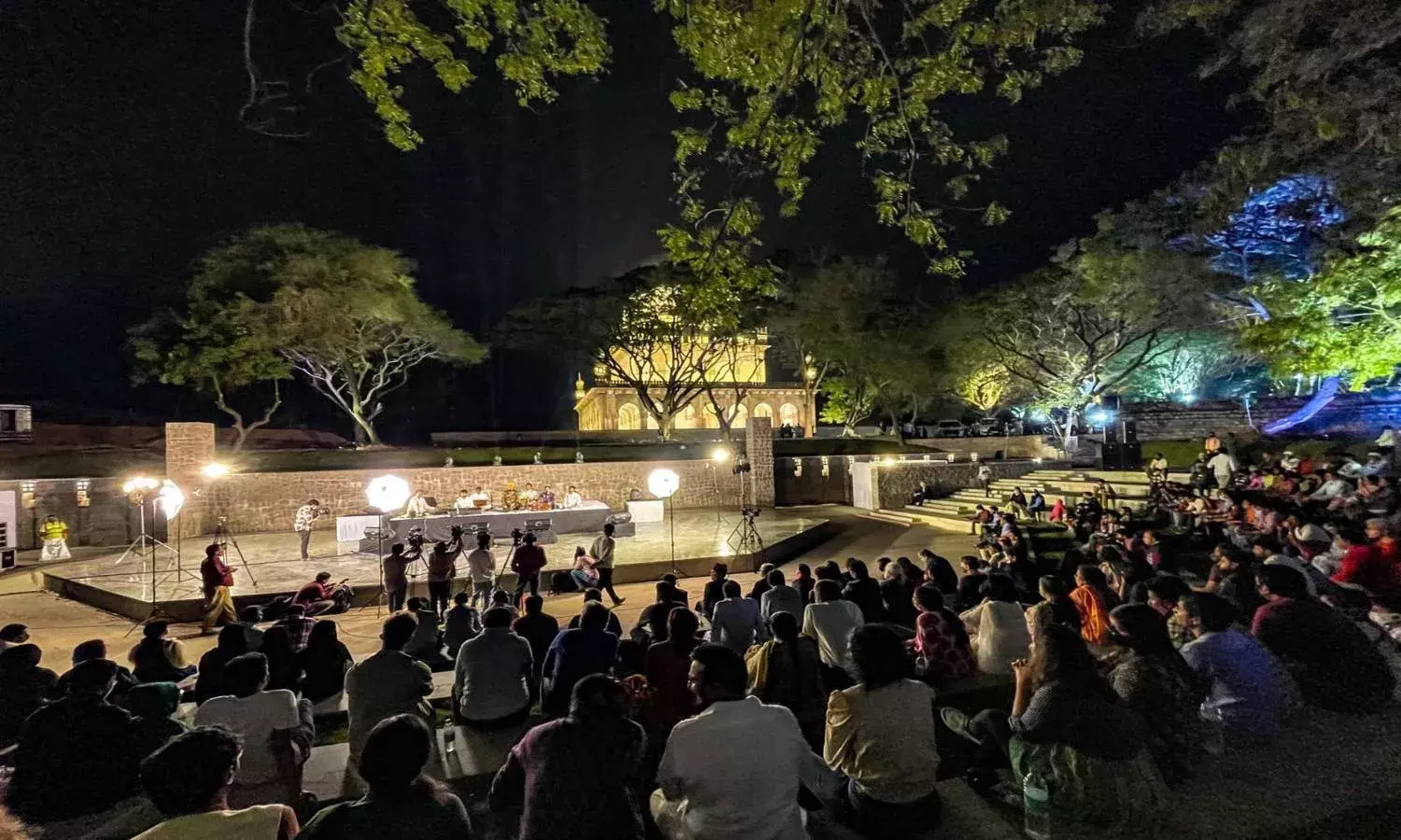From necropolis to amphitheater, Qutub Shahi tombs come alive with the restored Shahi era