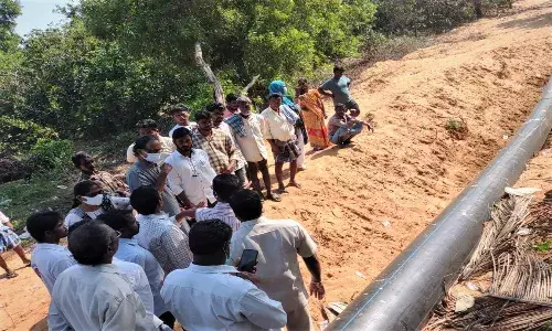 Hetero Drugs lay illegal pipeline in Vizag, HRF demands immediate action