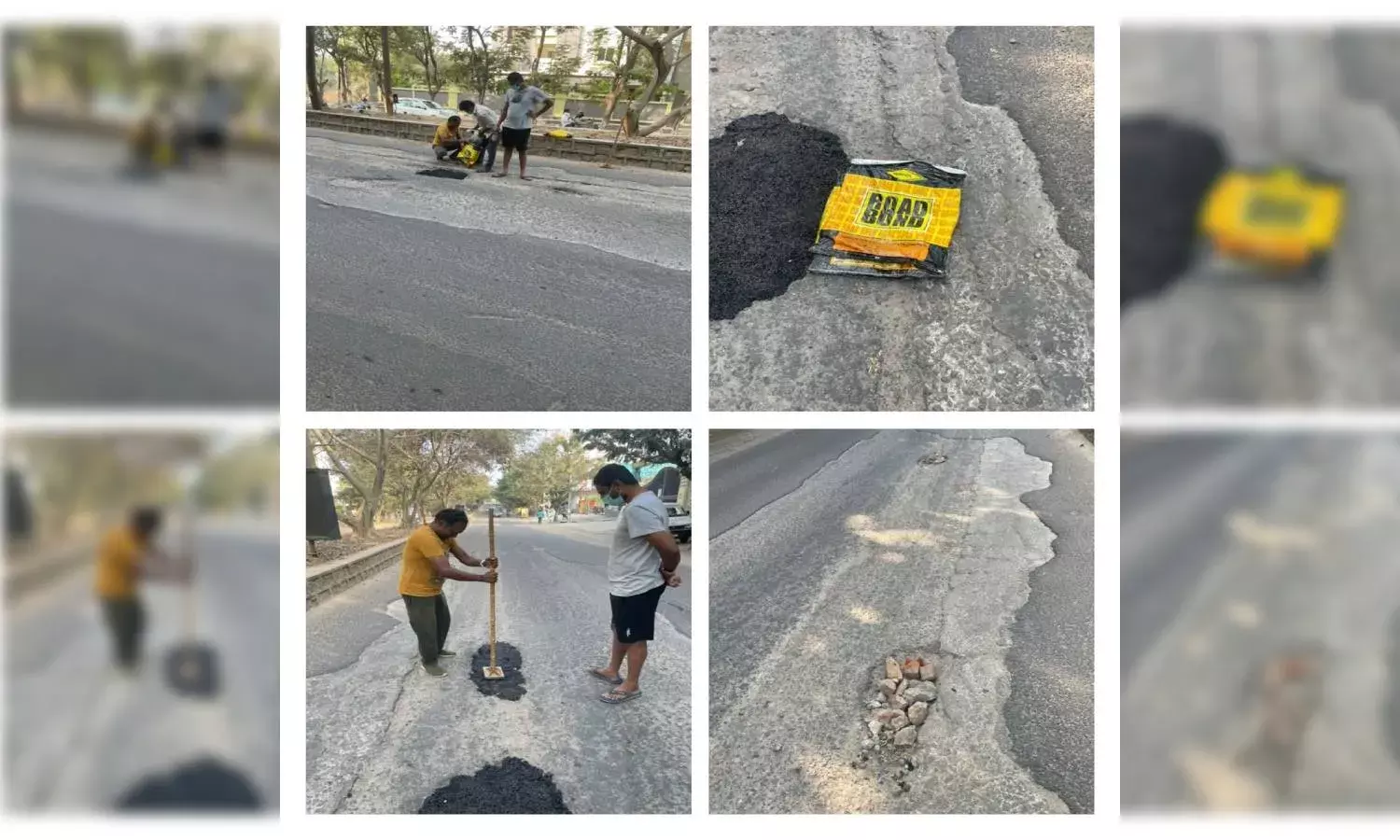 Wake up NMC! Nizampet residents fill death traps by themselves