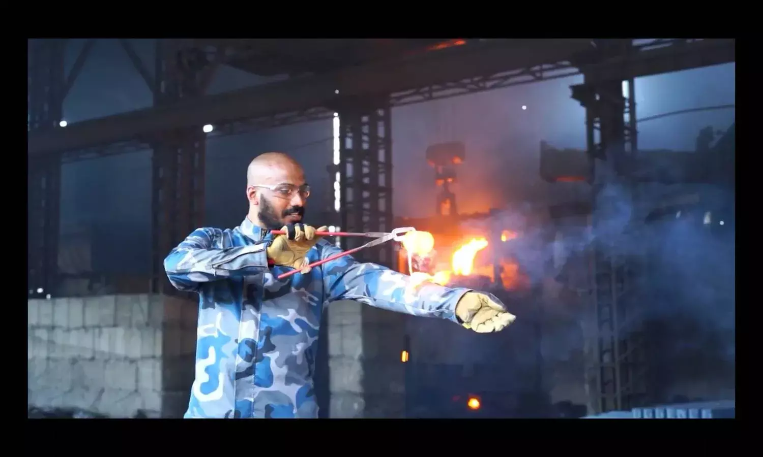 Hyds Volcano Man develops worlds first apparel that can withstand extreme temperatures