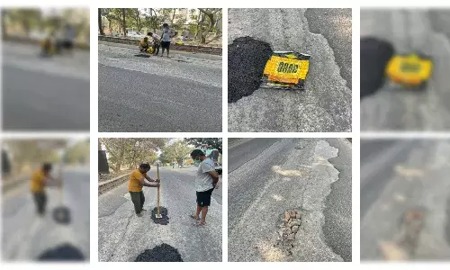 Wake up NMC! Nizampet residents fill death traps by themselves