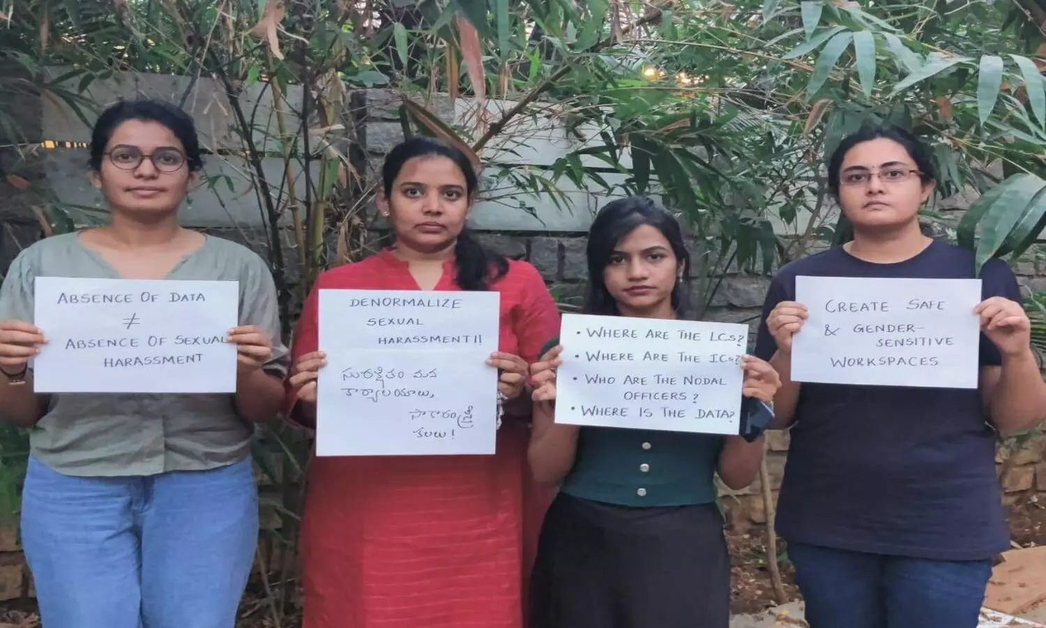 #NoDataNoPOSH: How young women are campaigning for effective implementation of POSH in Hyderabad