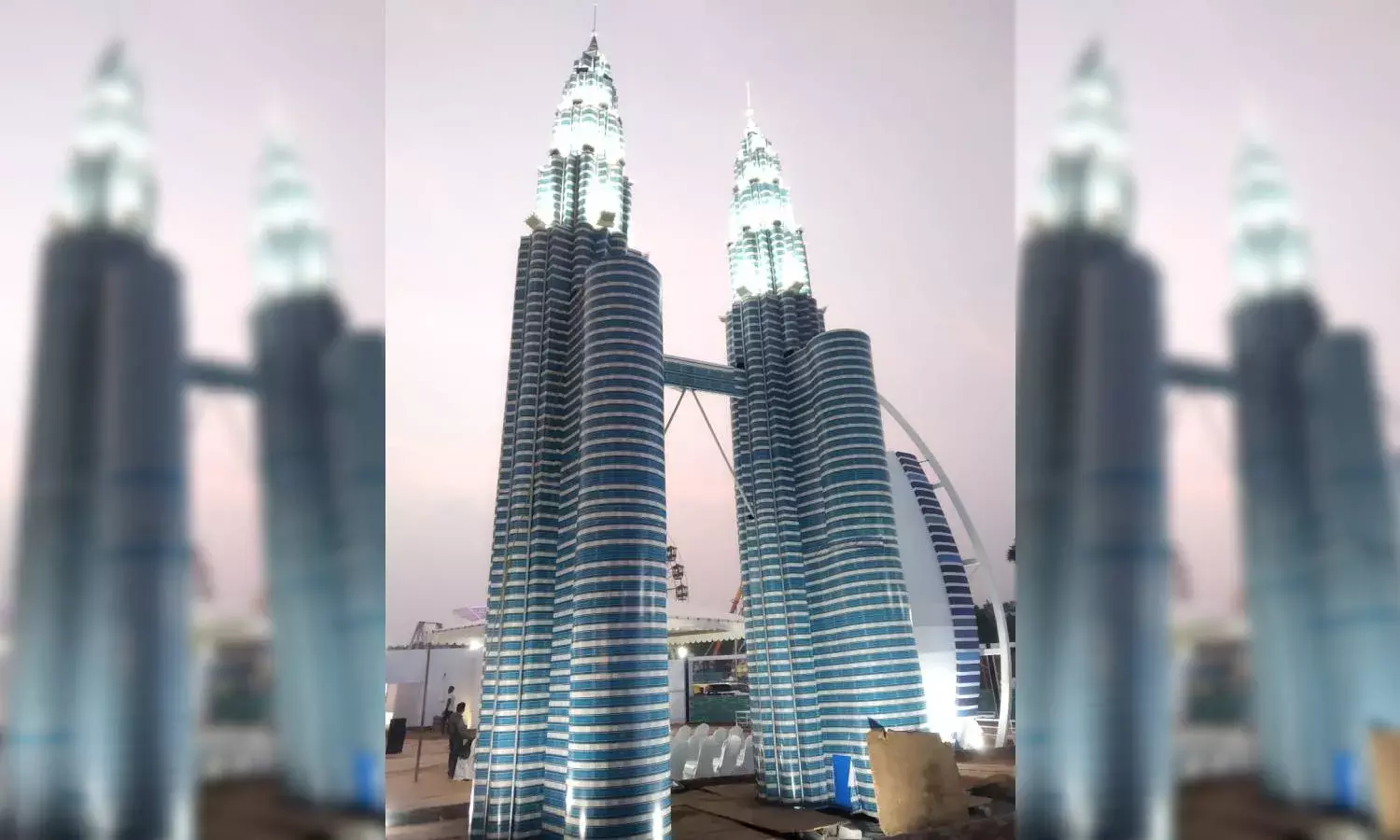 Selfies at Burj Khalifa or Twin Towers:  Visit Handloom Fair Exhibition in Vizag