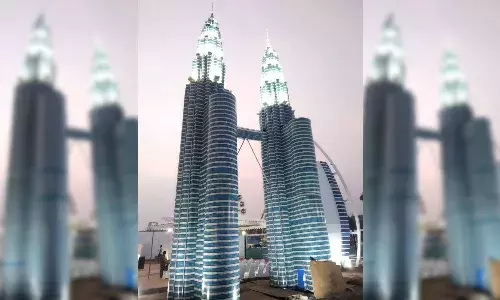 Selfies at Burj Khalifa or Twin Towers: Visit Handloom Fair Exhibition in Vizag