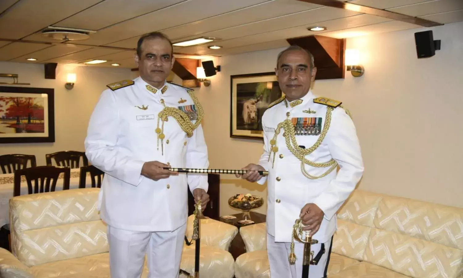 Vizag: Rear Admiral Sanjay Bhalla takes over as Eastern Fleet commander
