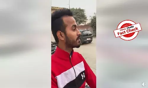 Video of people confronting boy and schoolgirl is scripted