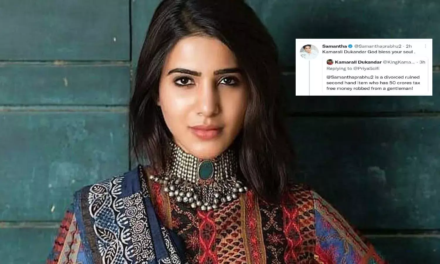 `God bless your soul: Sam responds to second-hand item jab