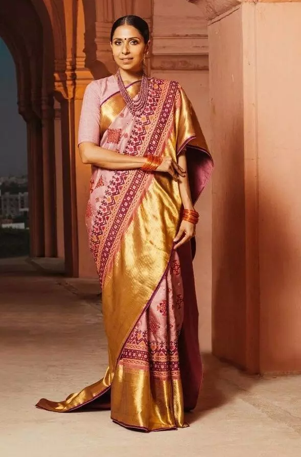 Bangalore Fashion Week gaurang shah saree collection – Boutiquesarees.com