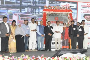 Jagan lays foundation stone for CenturyPly plant in Kadapa Jagan lays foundation stone for CenturyPly plant in Kadapa